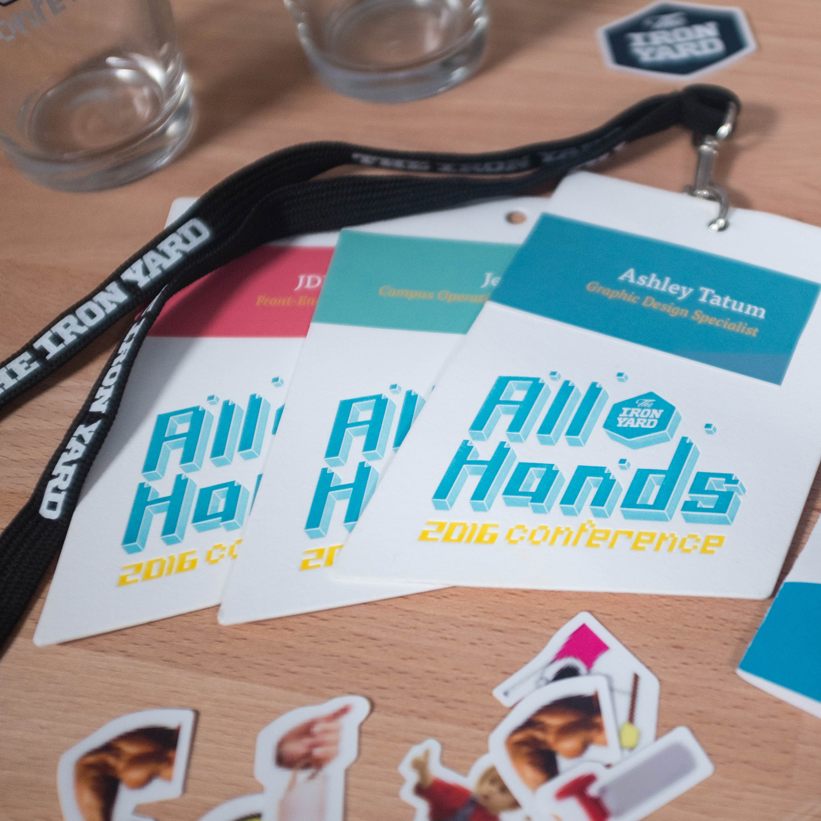 The Iron Yard All Hands Conference collateral